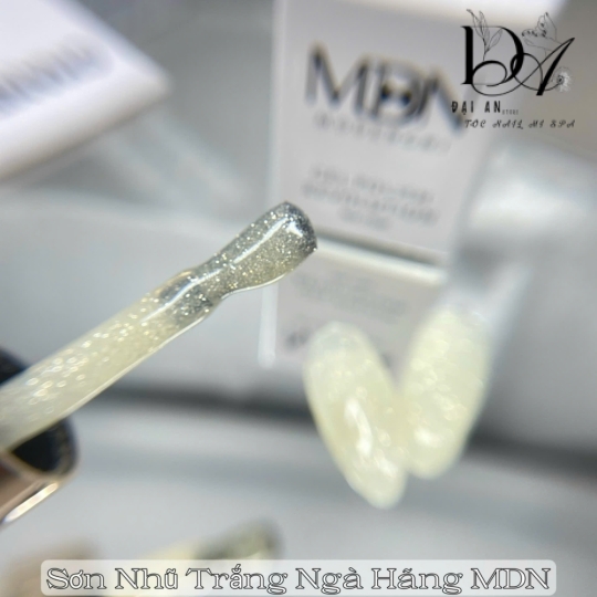 sơn nhũ trắng ngà mẫu hãng MDN