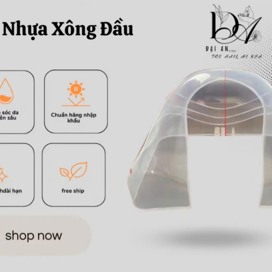 chụp nhựa xông đầu