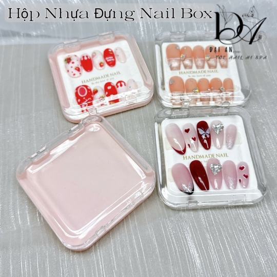 hộp nhựa đựng nail box
