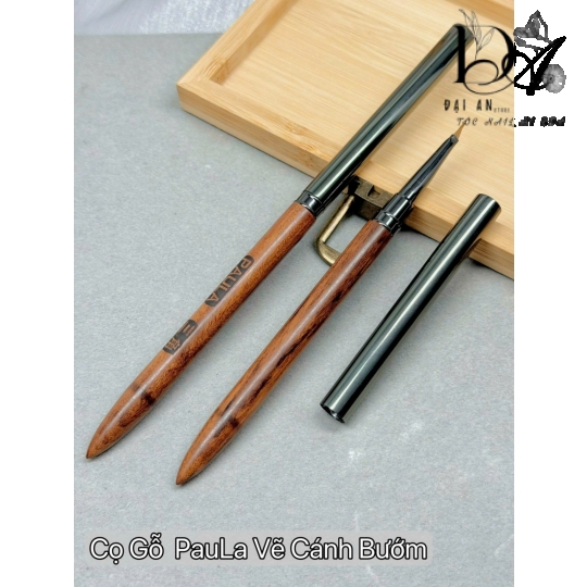 cọ gỗ paula vẽ cánh bướm