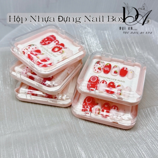 hộp nhựa đựng nail box