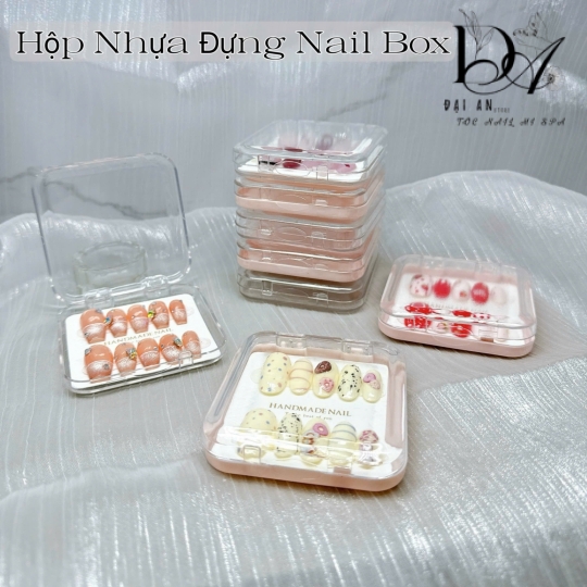 hộp nhựa đựng nail box