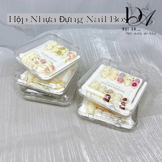 hộp nhựa đựng nail box