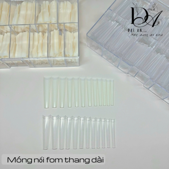 móng nối form thang dài