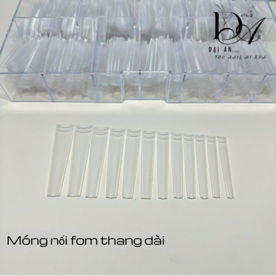 móng nối form thang dài