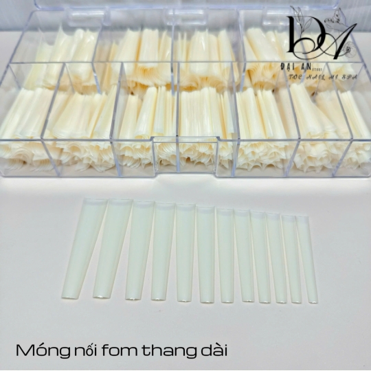 móng nối form thang dài