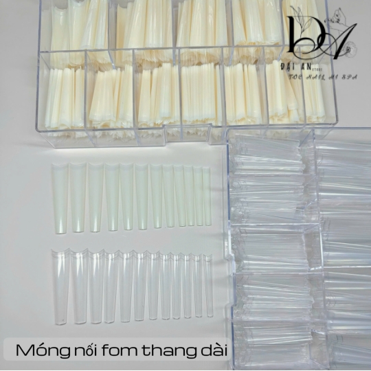 móng nối form thang dài