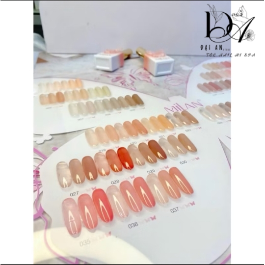 Sét thạch Millan 40 chai tặng kèm bảng màu 