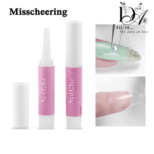 Set 10 tuýp keo dán móng giả Nail Glue chính hãng (loại tuýp nhỏ 2g tiện lợi)