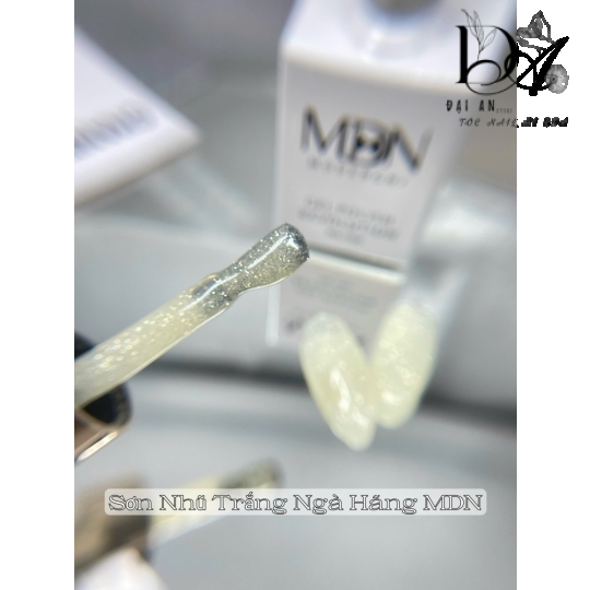 sơn nhũ trắng ngà mẫu hãng MDN